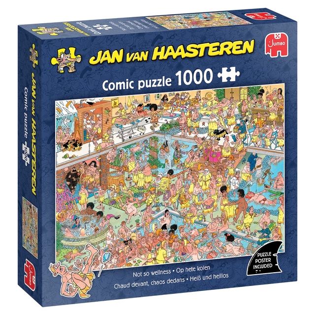 Puzzel JvH Op hete kolen 1000st