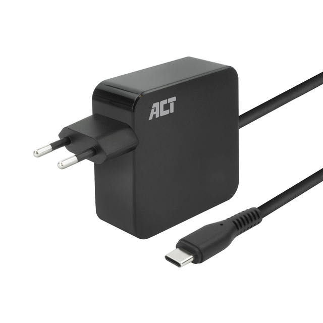 Laptop Oplader ACT USB-C Power Delivery 65W 2mtr