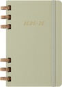 Agenda 2025/2026 Moleskine 12M Academic Weekly 7 jours/1 page Myrtle Large kiwi