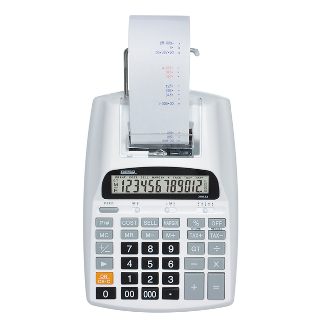Calculatrice Desq à rouleau