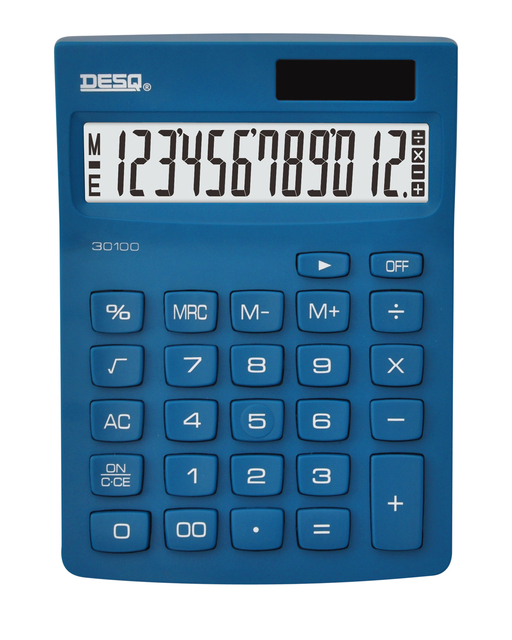 Rekenmachine Desq Compact navy