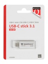 USB-stick Quantore USB-C 16GB 3.1 zilver