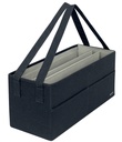 Sac de rangement Leitz tissu 465x210x200mm gris