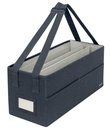 Sac de rangement Leitz tissu 465x210x200mm gris