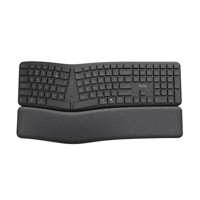 Clavier Trust Keyra Ergo Multi-appareils sans fil QWERTY