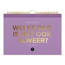 Familiekalender 2026 Lannoo 310x220 Mama Baas 7dagen/1pagina