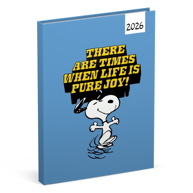 Agenda 2026 Lannoo 110x150 Peanuts 7 jours/2 pages