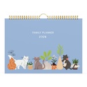 Familiekalender 2026 Lannoo 310x220 Cats 7dagen/1pagina