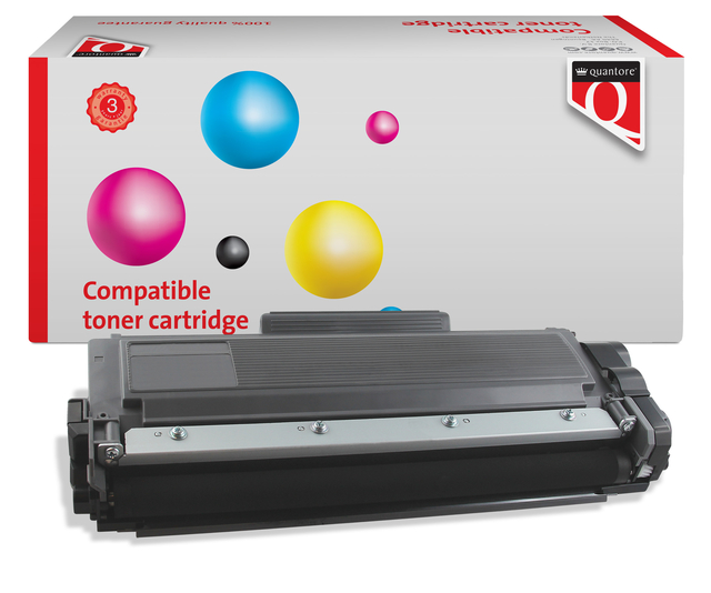 Toner Quantore alternative pour Brother TN-2510XL HC noir