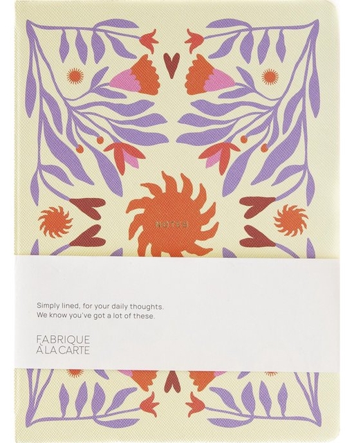 Carnet de notes A-Journal Fabrique Palmtree Pink ligné