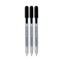 Stylo gel Sakura Gelly Roll Classic 08 rétractable set 3 couleurs noir