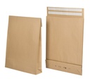 Enveloppe E-Commerce IEZZY 162x229x40+86mm avec fermeture retour brun 250 pièces