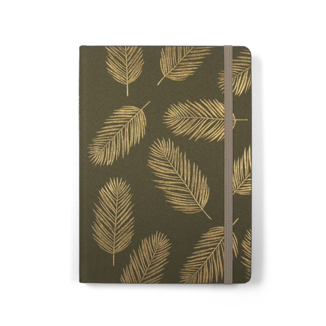 Notitieboek Paperclip Freestyle fabrick A5 96vel 100gr lijn