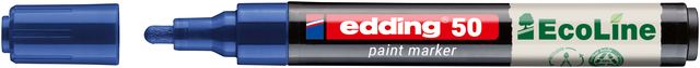 Marqueur peinture edding 50 EcoLine à base d'eau 2-3mm bleu