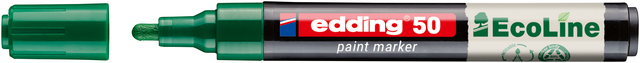 Marqueur peinture edding 50 EcoLine à base d'eau 2-3mm vert