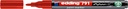 Marqueur peinture edding 791 PCR à base d'alcool 1-2mm rouge