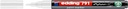 Paintmarker edding 791 op alcoholbasis 1-2mm wit
