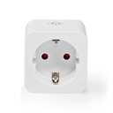 Prise intelligente Nedis Smartlife Wi-Fi simple blanc