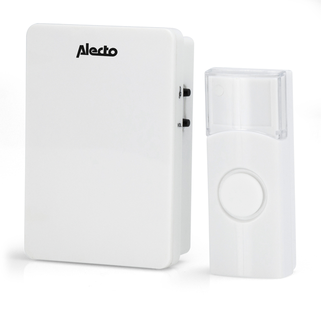 Sonnette sans fil Alecto ADB-11WT blanc