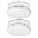 Détecteur de fumée Alecto 2 pièces SA20 blanc