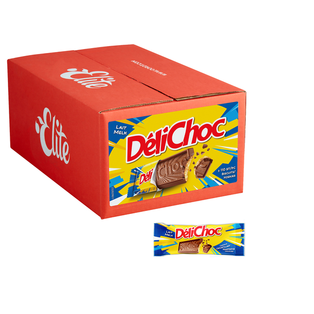 Biscuits Elite Délichoc lait 110 pièces