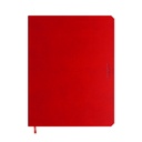Notitieboek de KEMPEN Poppy 171x220mm lijn 192 pagina's  90gr rood