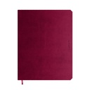 Carnet de notes De KEMPEN Amarone 171x220mm ligné 192 pages 90g bordeaux