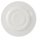 Soucoupe Olympia Lumina  Ø14cm 6 pièces blanc
