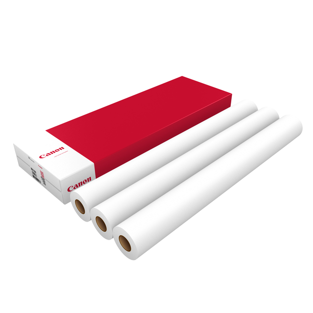 Papier Jet d'encre Canon 914x45m 90g couché mat 3 rouleaux