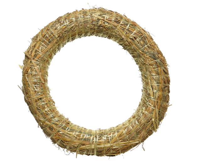 Couronne Decoris paille 35cm