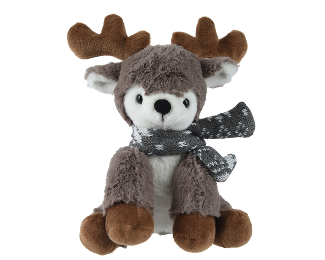 Peluche cerf Decoris 17cm