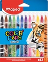 Feutre Maped Color'Peps Animals set 12 couleurs