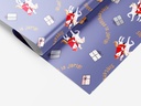 Papier cadeau Sint & Co 200x70cm assorti