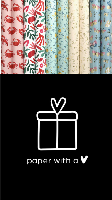 Papier cadeau  Lovely Nature 200x70cm