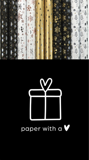 Papier cadeau Luxury Christmas 150x70cm