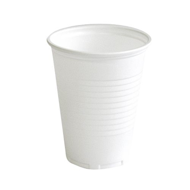 Gobelet IEZZY 180ml Ø 70mm PP 100 pièces blanc