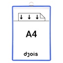 Pochette avec cadre à suspendre Tarifold A4 bleu 5 pièces