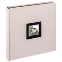 Fotoalbum walther design Black & White 26x25cm 25vel grijs