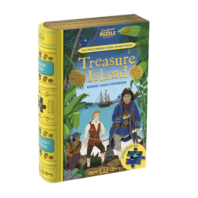 Puzzle Treasure Island Double face 250 pièces