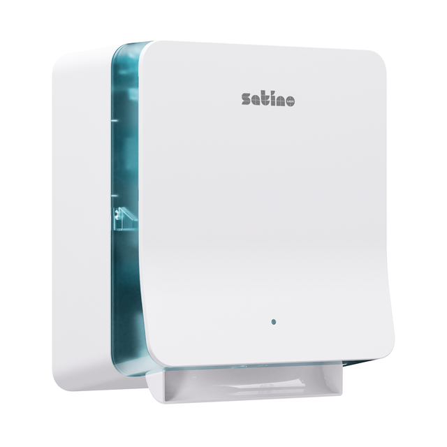 Distributeur essuie-mains Satino SYS1 Hyginity 333420 Sensor blanc