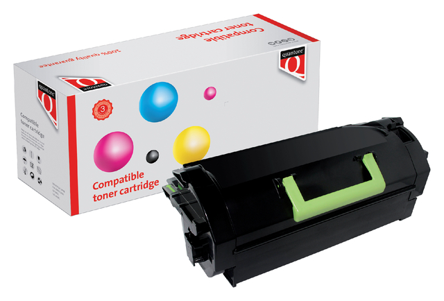 Cartouche toner Quantore alternative pour Lexmark 52D0HA0 noir