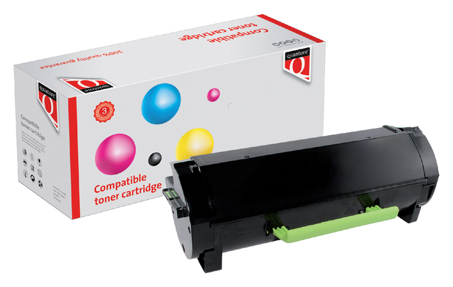 Cartouche toner Quantore alternative pour Lexmark 60F2H00 noir