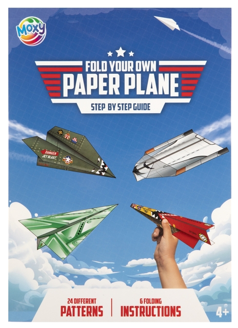 Bloc Fold your own Paper Planes 24 feuilles 25x18cm