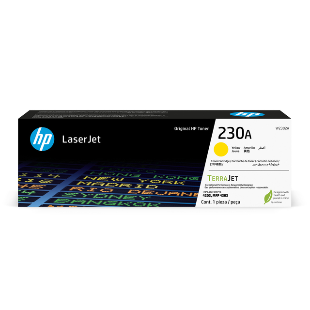 Tonercartridge HP W2302A 230A geel