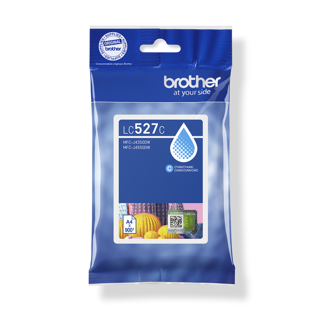 Cartouche d'encre Brother LC-527C bleu