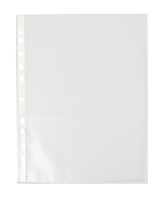 Pochette Quantore A4 11 perforations PP 0,08 lisse 25 pièces