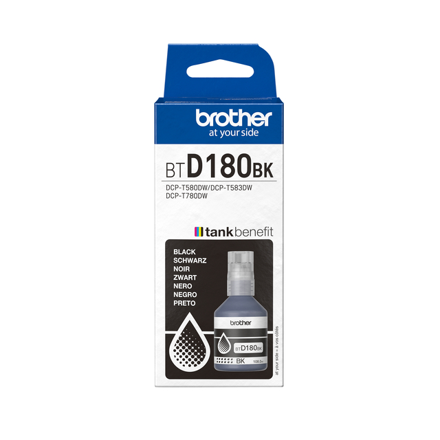 Recharge encre Brother BT-D180BK noir