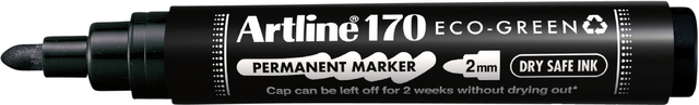 Marqueur permanent Artline 170 Dry Safe Eco ogive Medium noir