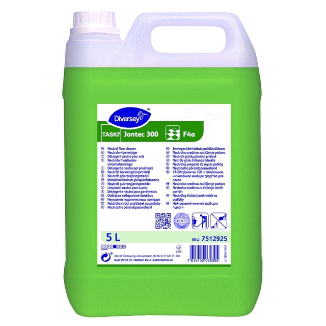 Détergent sol Taki Jontec 300 NC F4a 5 litres