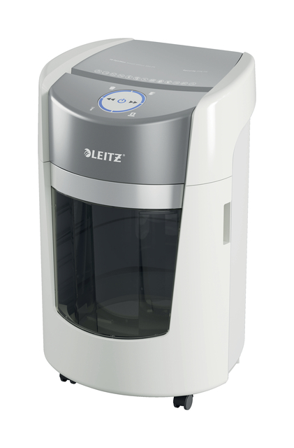 Destructeur Leitz IQ OptiMax 350 Small Office P5 particules 2x15mm
